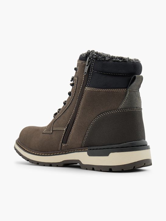 AM SHOE Schnürboots Braun 101326 3
