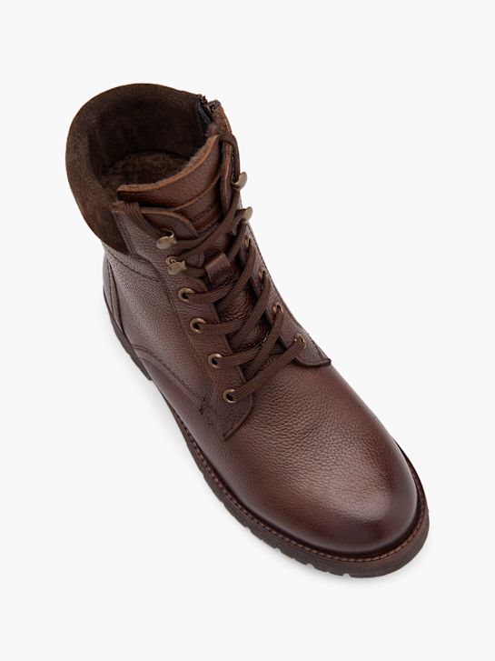 Highland Creek Škornji z vezalkami Rjava 101399 2