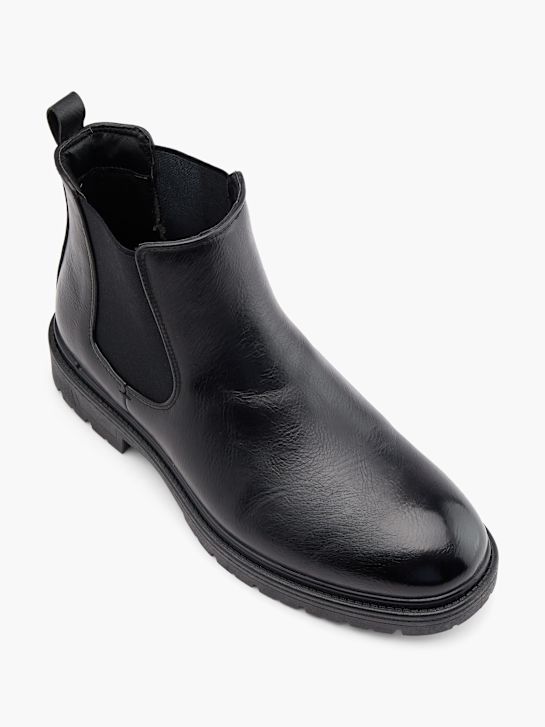 AM SHOE Боти челси Черен 101429 2