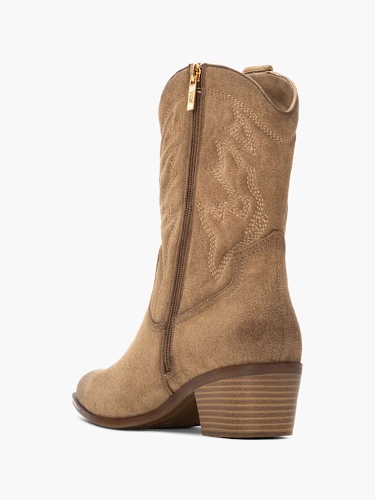 Xti Bota cowboy Beige 101485 3