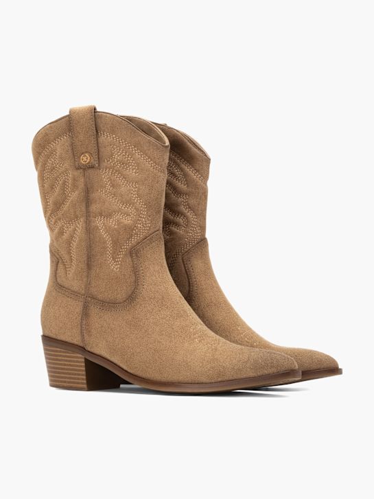 Xti Bota cowboy Beige 101485 4