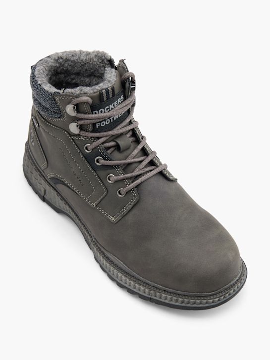 Dockers Bottes à lacets Gris 101514 2
