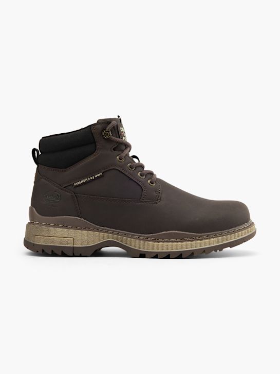 Dockers Bottes à lacets Marron 101516 1