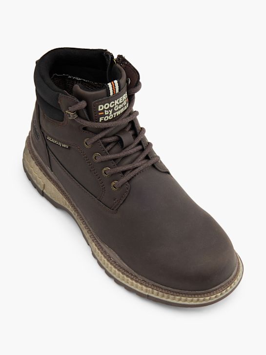 Dockers Bottes à lacets Marron 101516 2