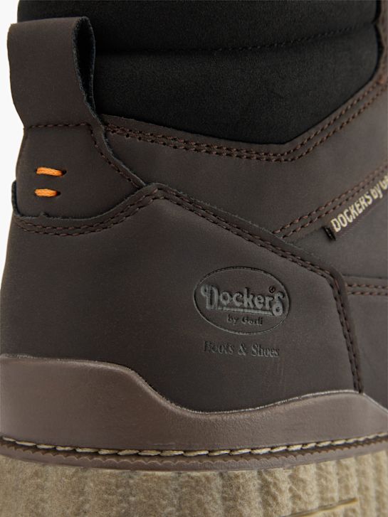 Dockers Bottes à lacets Marron 101516 5