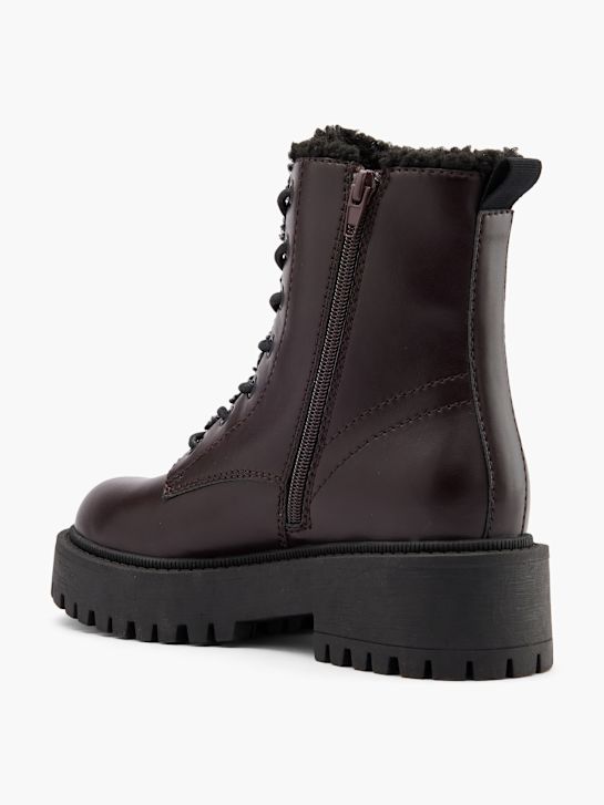 Catwalk Bottes à lacets Bourgogne 101519 3