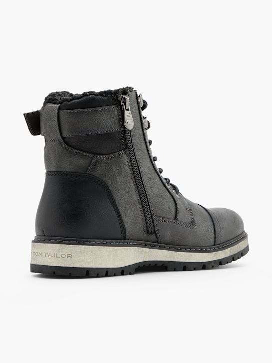 TOM TAILOR Schnürboots Grau 101527 3