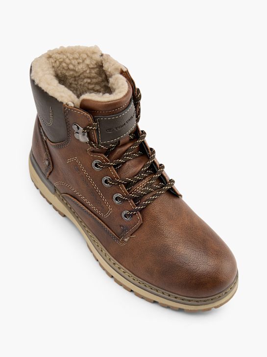 TOM TAILOR Bottes à lacets Marron 101525 2