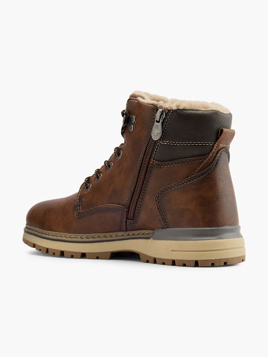 TOM TAILOR Schnürboots Braun 101525 3