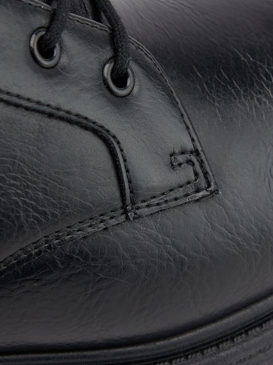 AM SHOE Боти с връзки Черен 101646 5