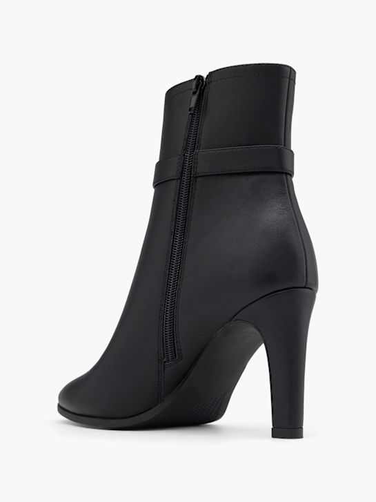 Catwalk Klasszikus bokacsizma fekete 101650 3
