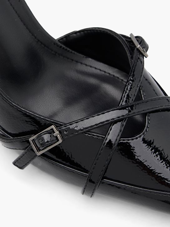 Catwalk Décolleté con cinturino Nero 101931 5