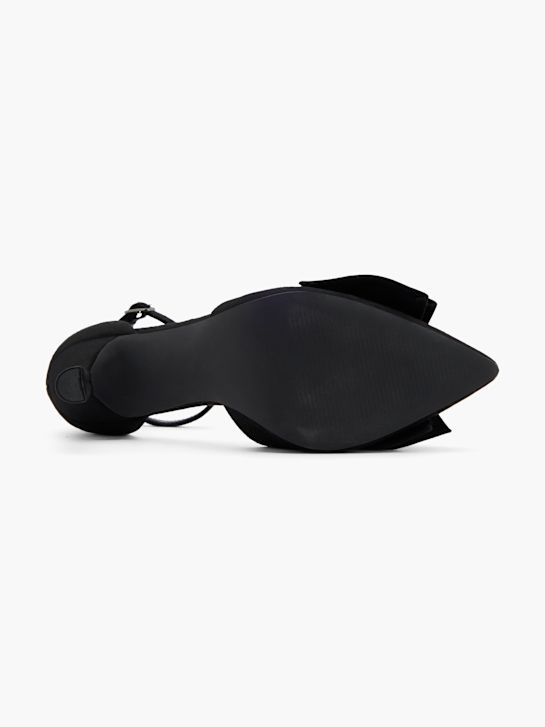 Catwalk Décolleté con fibbia Nero 101932 4