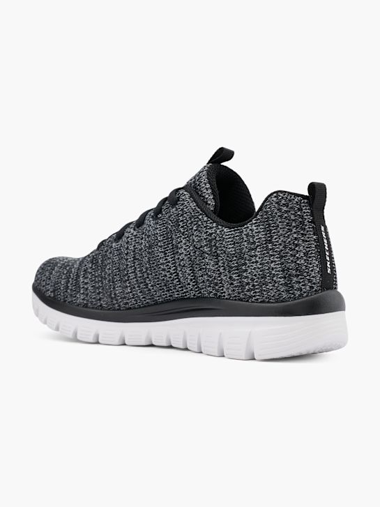 Skechers Slip-on sneaker Svart 101929 3