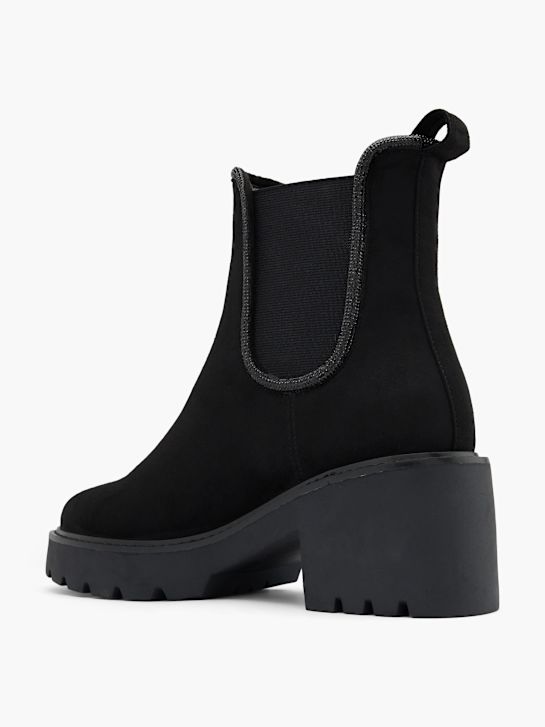 Catwalk Højhælet chelsea boot Sort 102099 3