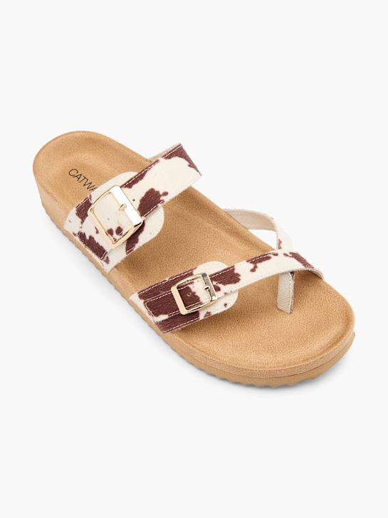Catwalk Zehentrenner Beige 102222 2