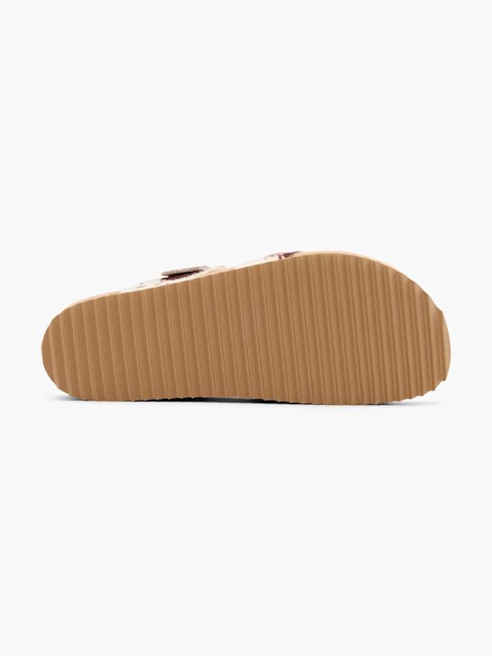 Catwalk Chancla de dedo Beige 102222 4