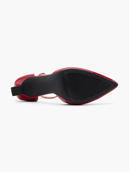 Graceland Tacones con hebilla Burdeos 102302 4