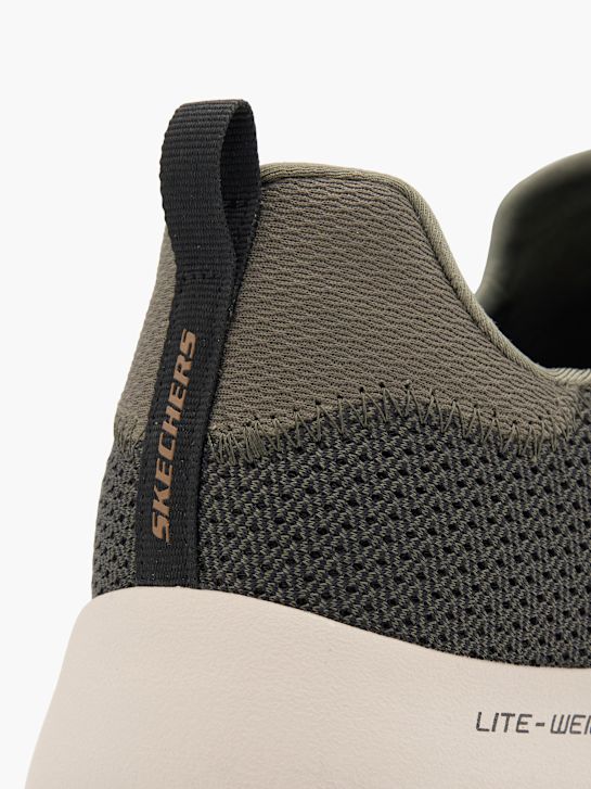 Skechers Slip on sneaker Oliven 102354 6