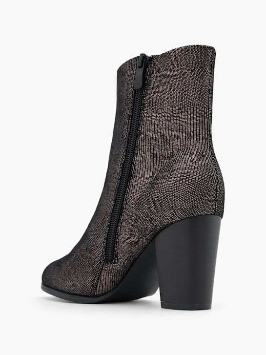 Catwalk Klasická členková obuv Strieborná 102370 3