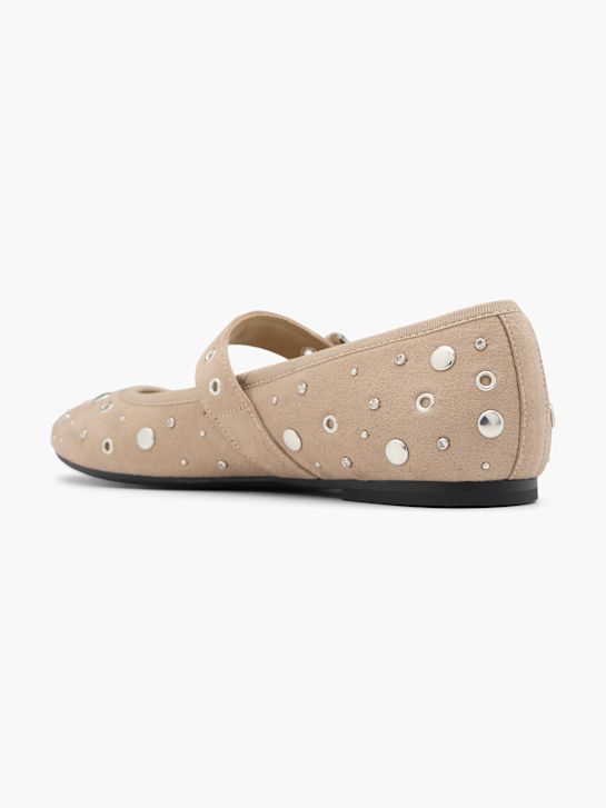 Graceland Ballerines Beige 102403 3