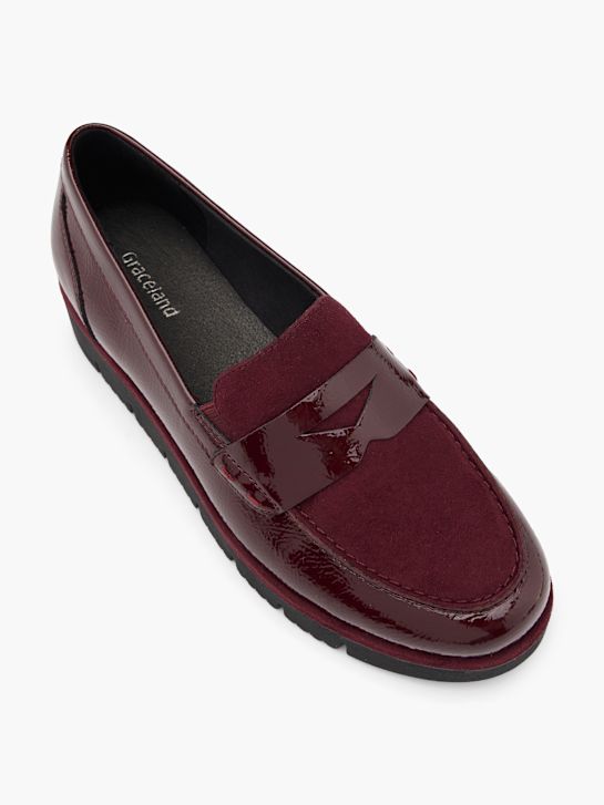 Graceland Loafer bordó 102412 2