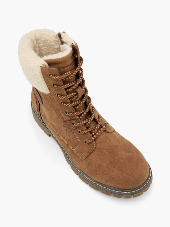 TOM TAILOR Schnürboots Cognac 102421 2