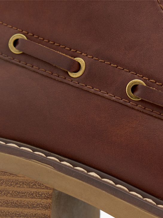 Graceland Schnürstiefelette Braun 102899 5