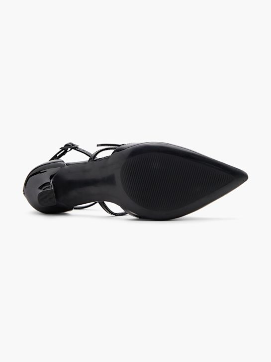 Catwalk Décolleté con fibbia Nero 102968 4