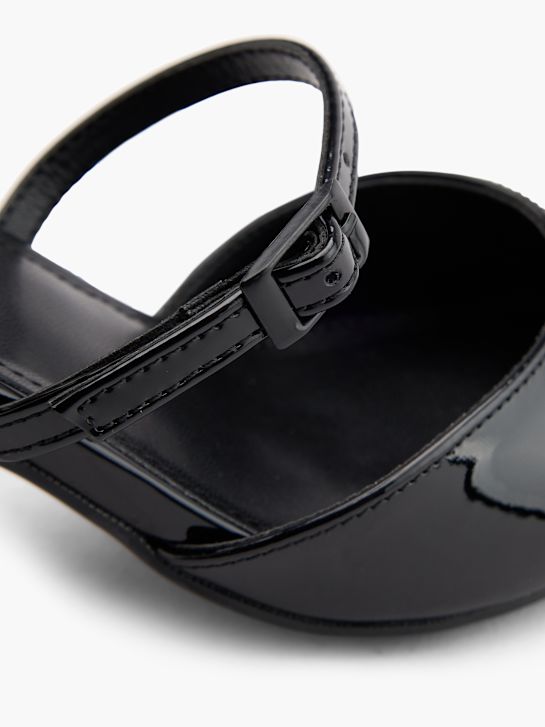 Catwalk Décolleté con fibbia Nero 102968 5