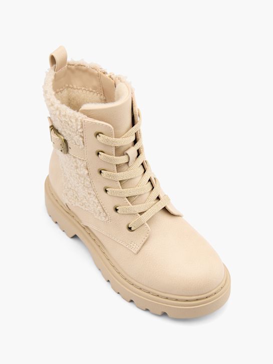 Graceland Bottes à lacets Beige 103027 2