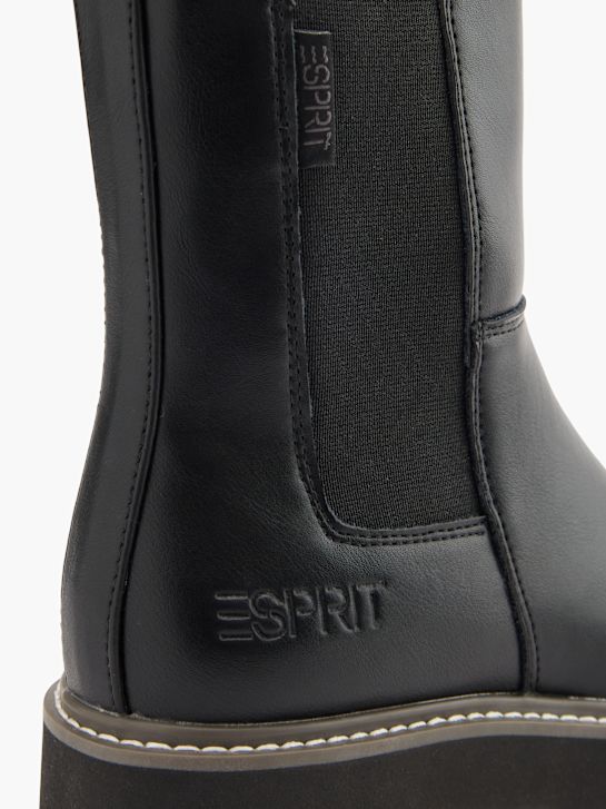 ESPRIT Chelsea boty Černá 103001 5