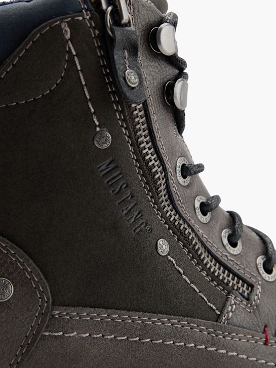 Mustang Schnürboots Grau 103257 5