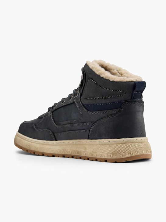 Mustang Mid cut sneaker Blå 103182 3