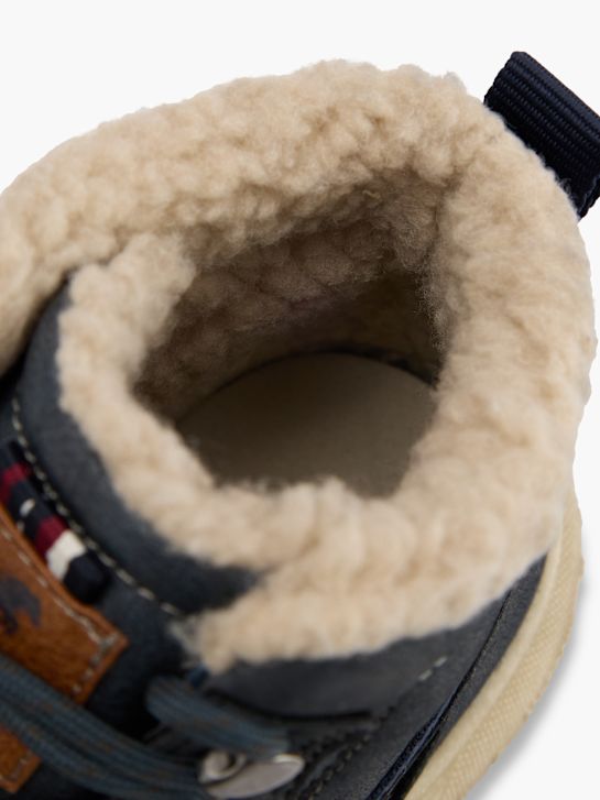 Mustang Mid cut sneaker Blå 103182 5
