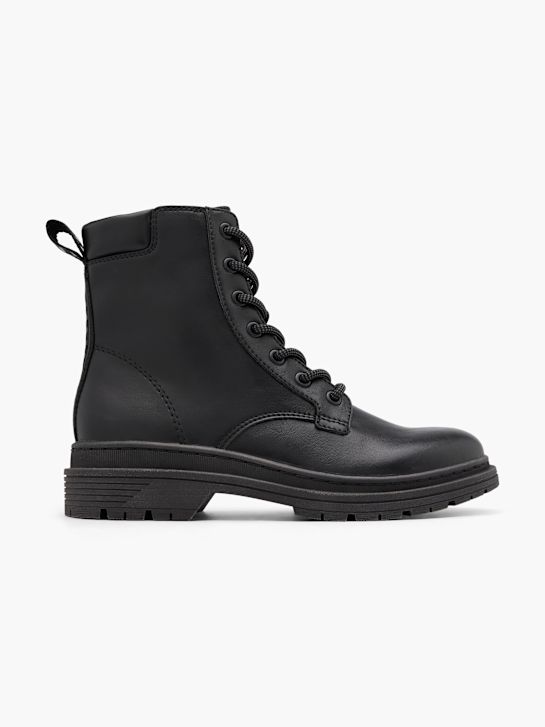 Graceland Bottes à lacets Noir 103251 1