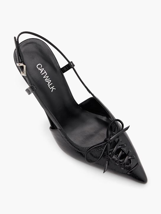 Catwalk Zapatos abiertos de tacón Negro 103442 2