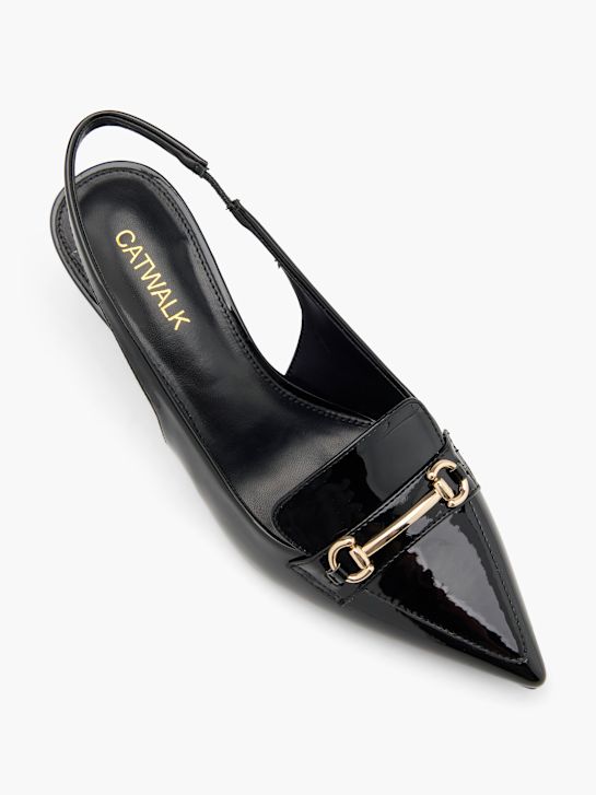 Catwalk Sapatos de salto alto Preto 103444 2