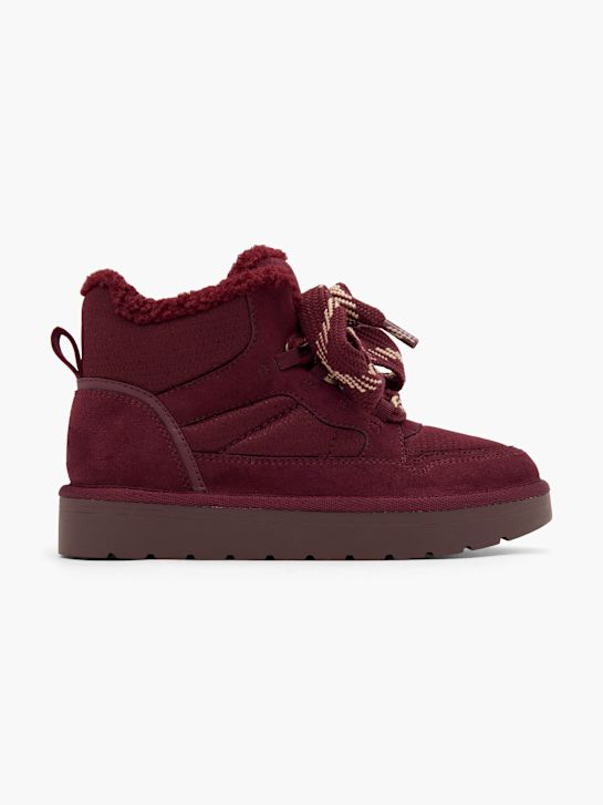 Graceland Bottes à lacets Bordeaux 103736 1