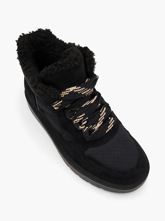 Graceland Bottes à lacets Noir 103737 2