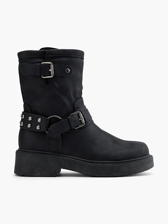 Claudia Ghizzani Bikerstøvle Sort 103722 1