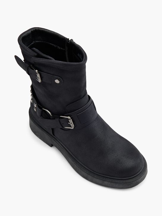Claudia Ghizzani Biker Boots Schwarz 103722 2