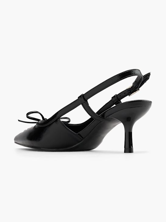 Catwalk Décolleté con cinturino Nero 103805 3
