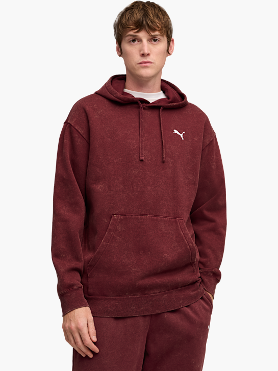 PUMA Sweat à capuche Bordeaux 103985 3
