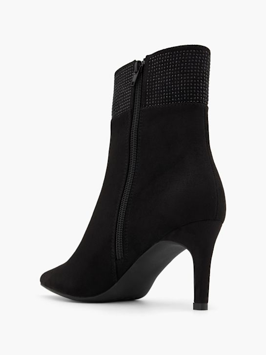 Catwalk Klasszikus bokacsizma fekete 104074 3