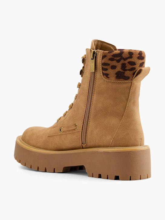 Catwalk Botki sznurowane Brązowy 104003 3