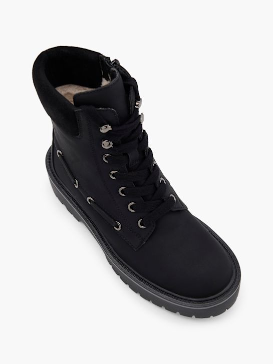 Catwalk Bottes à lacets Noir 104006 2