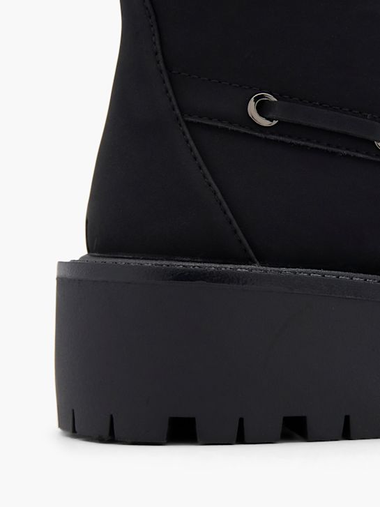 Catwalk Čizme s vezicama Crna 104006 5