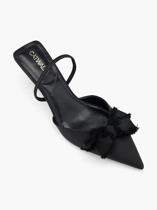 Catwalk Slingback salonke Crna 104024 2