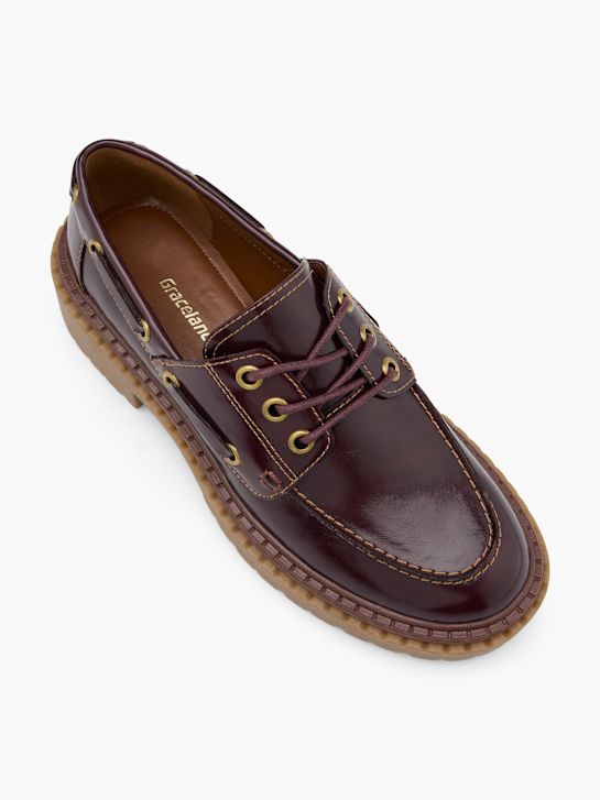Graceland Loafer Vinrød 104038 2